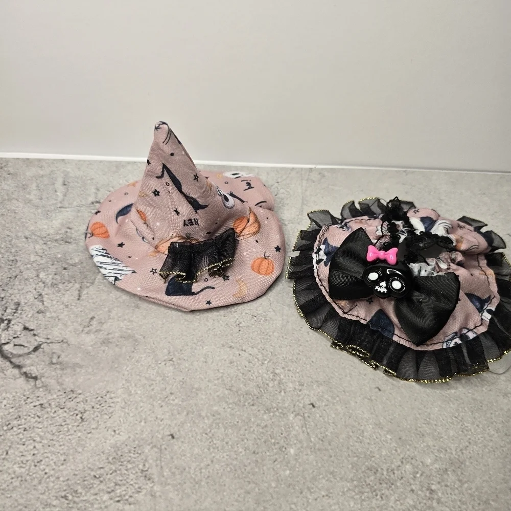 Halloween Labubu Black and Purple Outfit